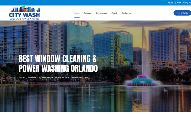 Window Washing Website
