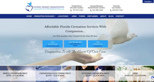 Going Home Cremations