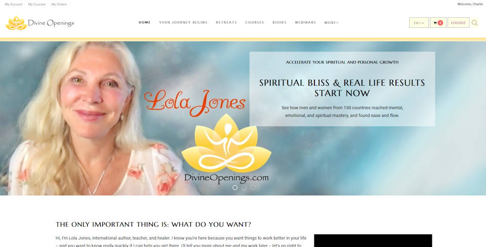 Spiritual Website