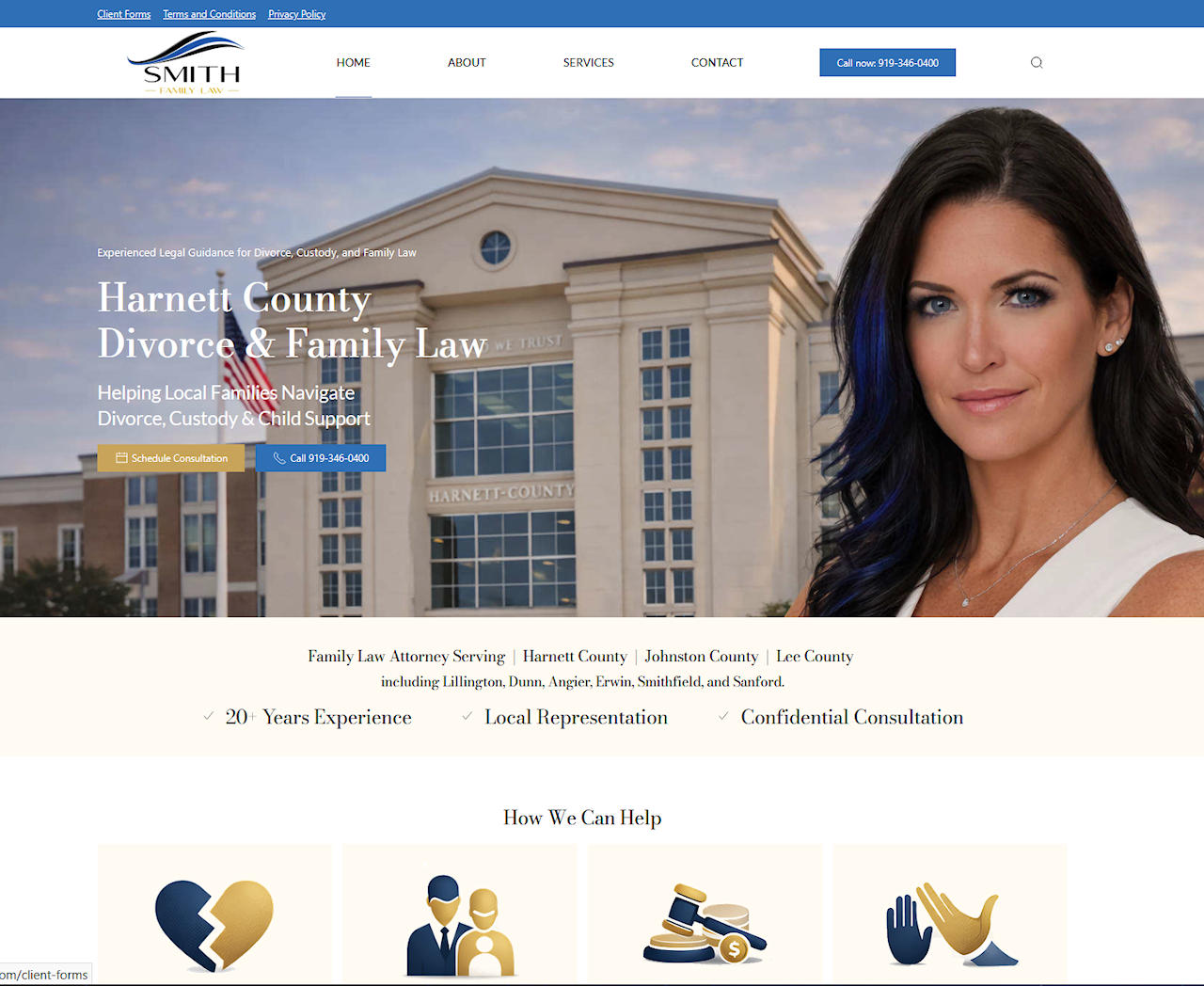 Lawyer Attorney Website