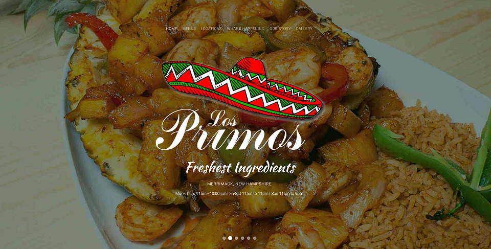Mexican Restaurant Website