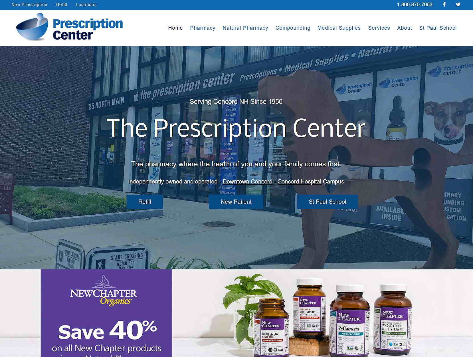 Concord Pharmacy Website